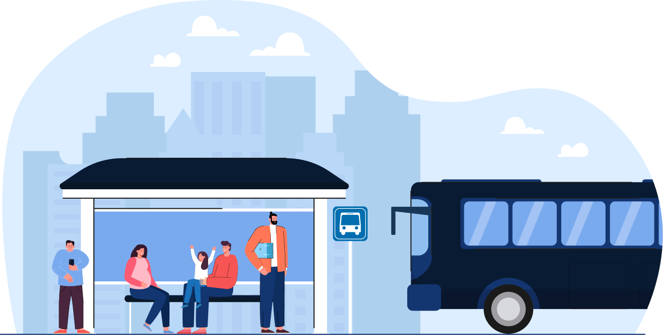 ENTEBUS smart bus automation illustration